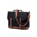 Wholesale Wool Messenger Bag with Padded Laptop Holder